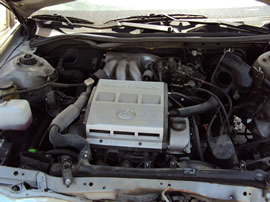 1998 LEXUS ES300 MODEL 4 DOOR SEDAN 3.0L V6 AT FWD COLOR SILVER Z14684